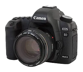 Замена линз Canon 5D Mark II (EOS)