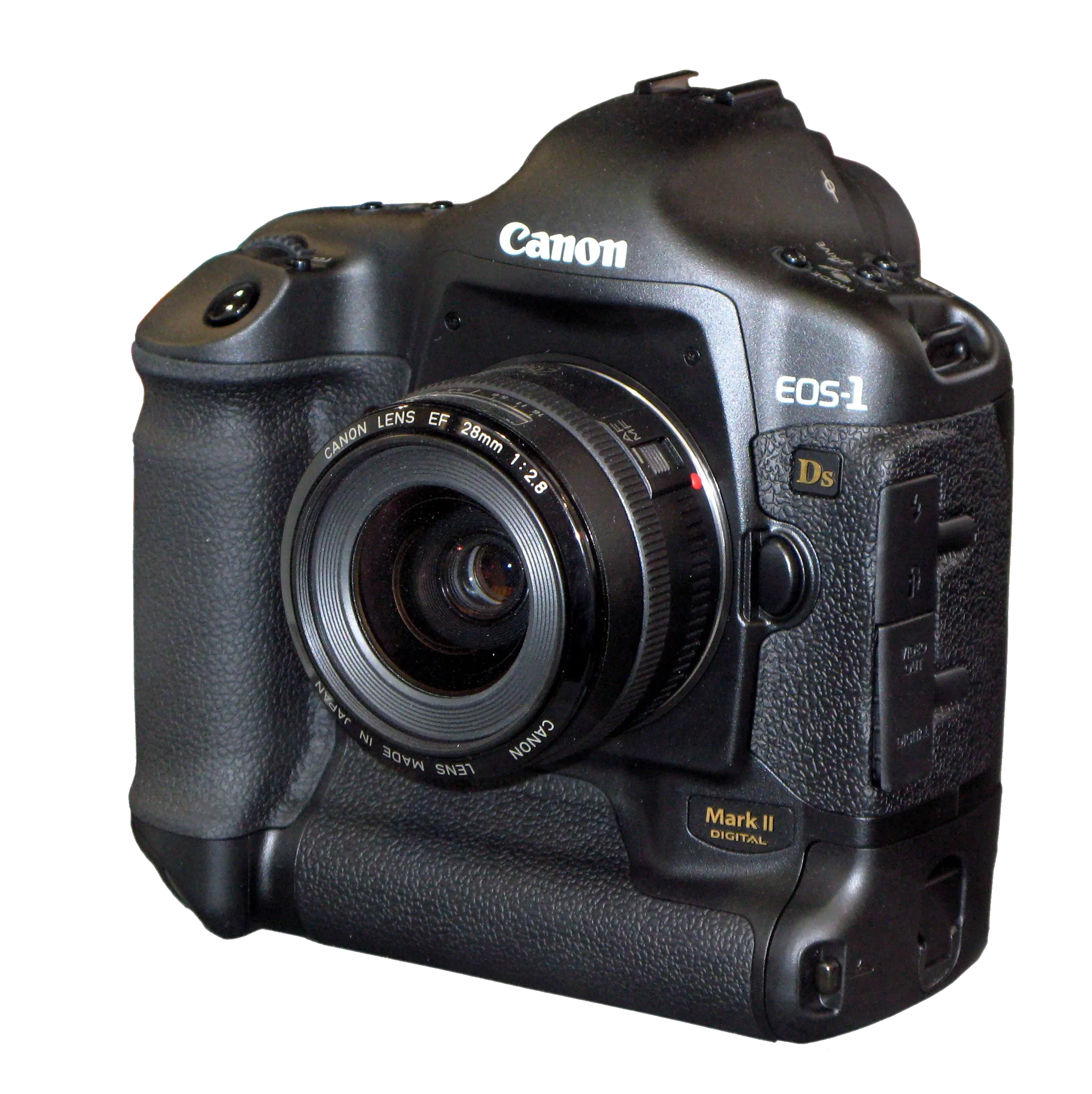 Замена линз Canon EOS 1Ds Mark II
