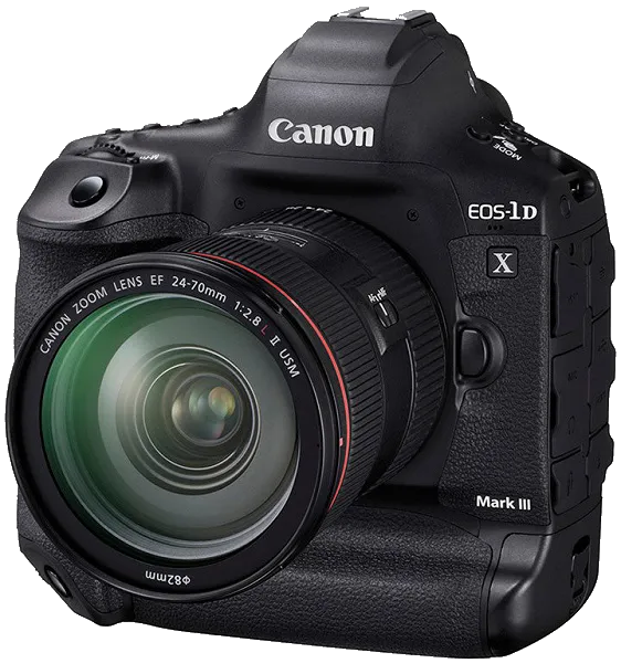 Замена линз Canon EOS 1D X