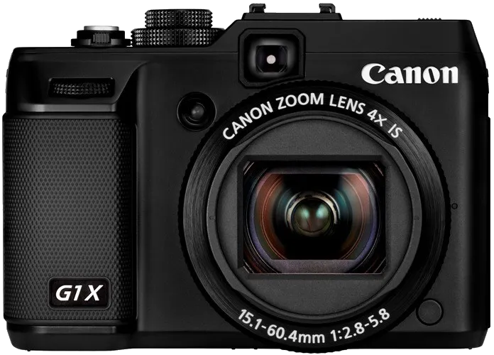 Замена линз Canon PowerShot G1 X