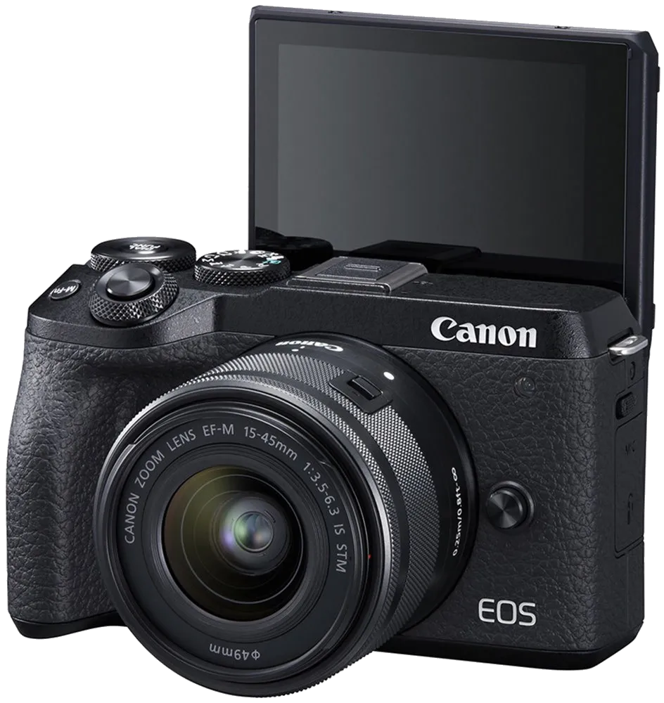 Замена линз Canon EOS M6
