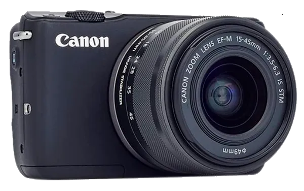 Замена линз Canon EOS M10