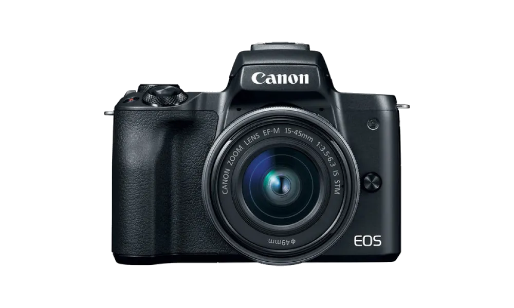 Замена линз Canon EOS M50