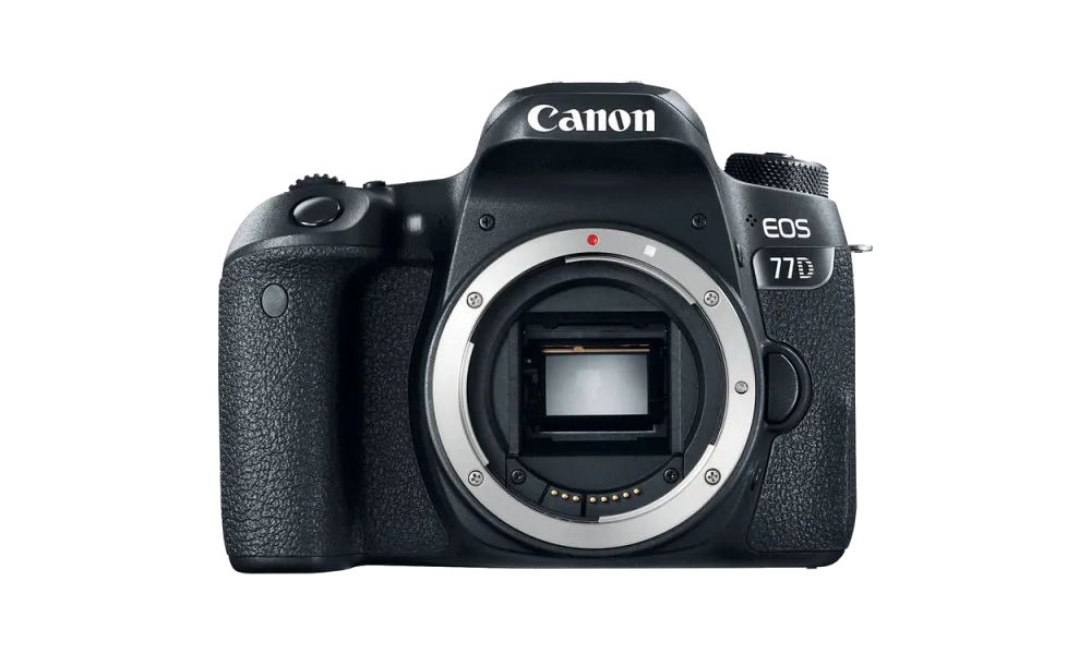 Замена линз Canon EOS 77D Body