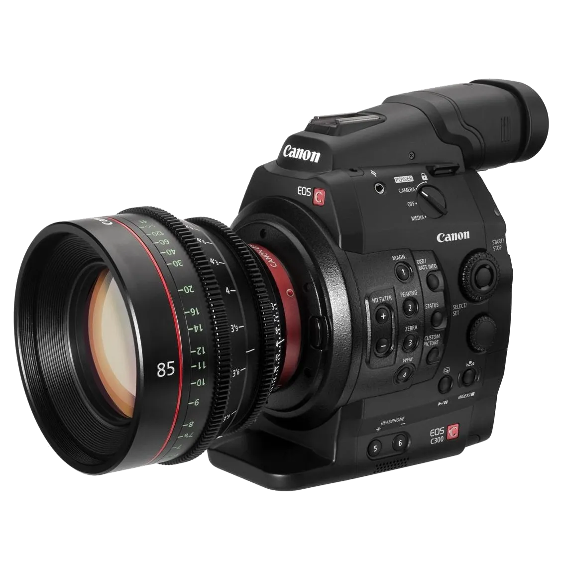 Замена микрофона Canon EOS C300