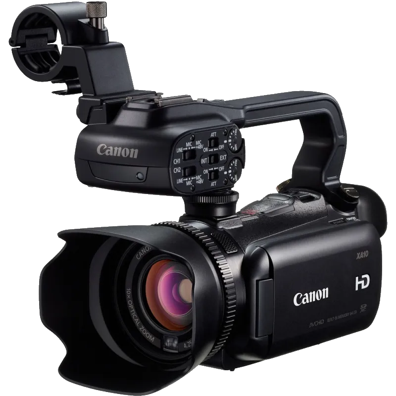 Замена микрофона Canon XA10