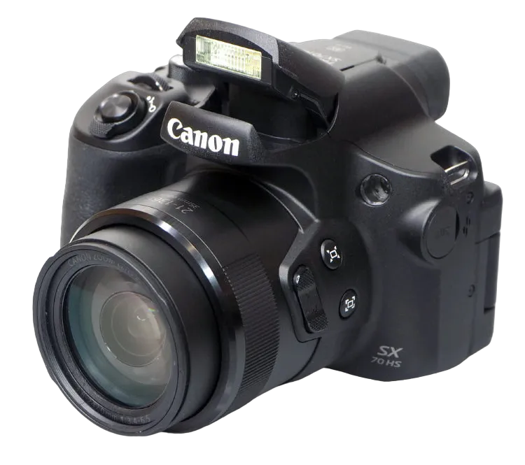 Замена линз Canon PowerShot SX70 HS