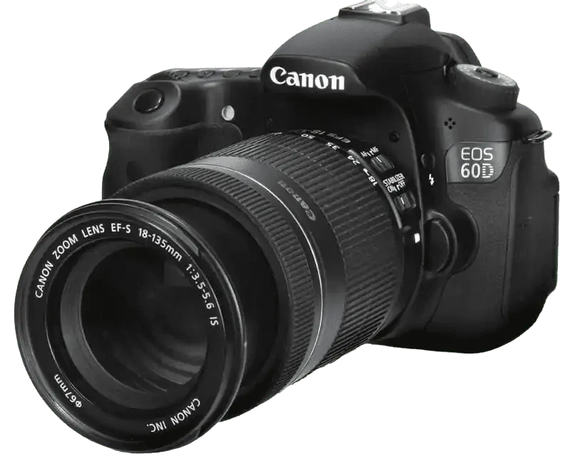 Замена линз Canon EOS 60D