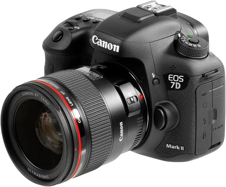 Замена линз Canon EOS 7D