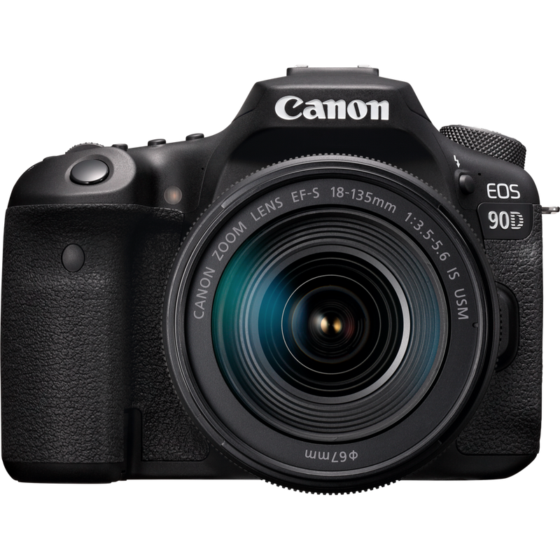 Замена линз Canon EOS 90D