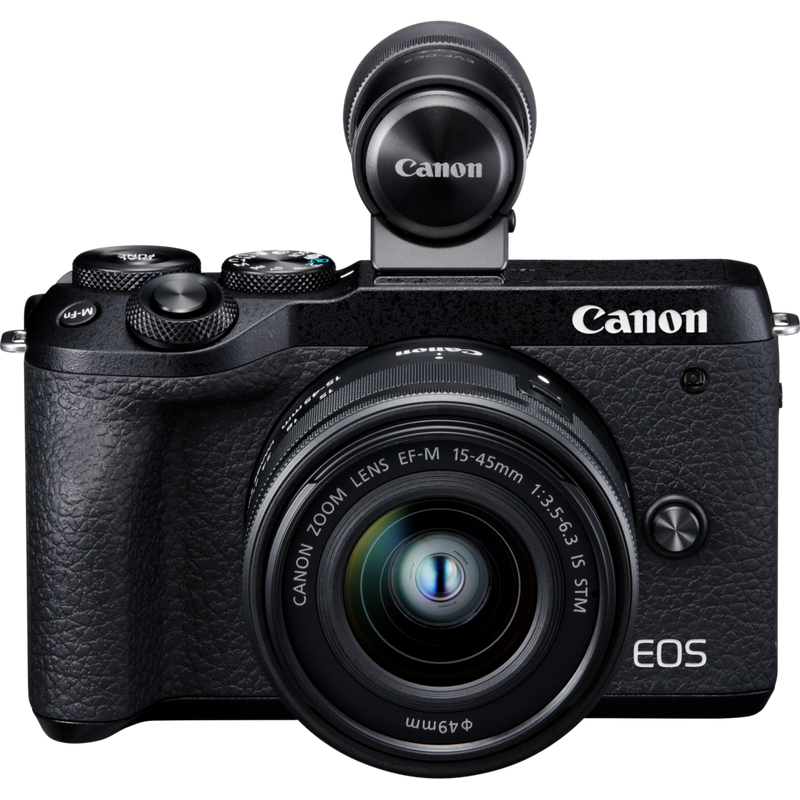 Замена линз Canon EOS M6 Mark II